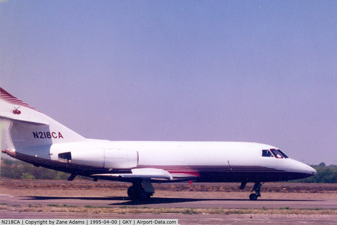 N218CA, 1969 Dassault Falcon (Mystere) 20D C/N 218, At Arlington Municipal Airport