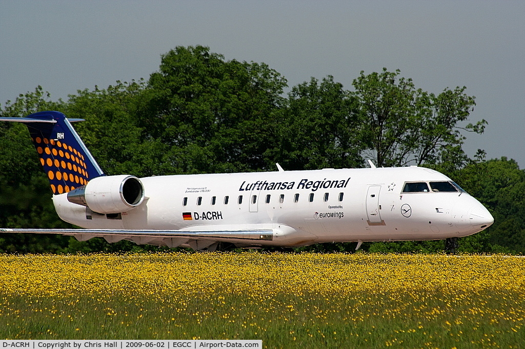 D-ACRH, 2002 Canadair CRJ-200LR (CL-600-2B19) C/N 7738, Lufthansa Regional operated by Eurowings