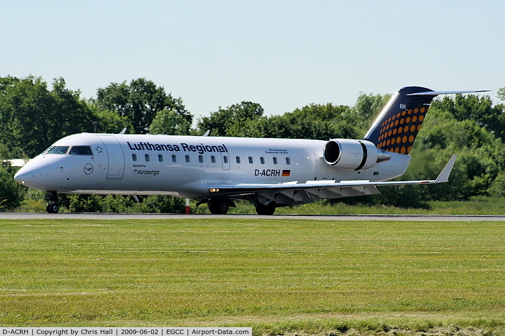 D-ACRH, 2002 Canadair CRJ-200LR (CL-600-2B19) C/N 7738, Lufthansa Regional operated by Eurowings