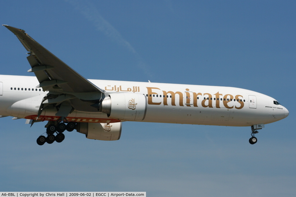 A6-EBL, 2006 Boeing 777-31H/ER C/N 32709, Emirates