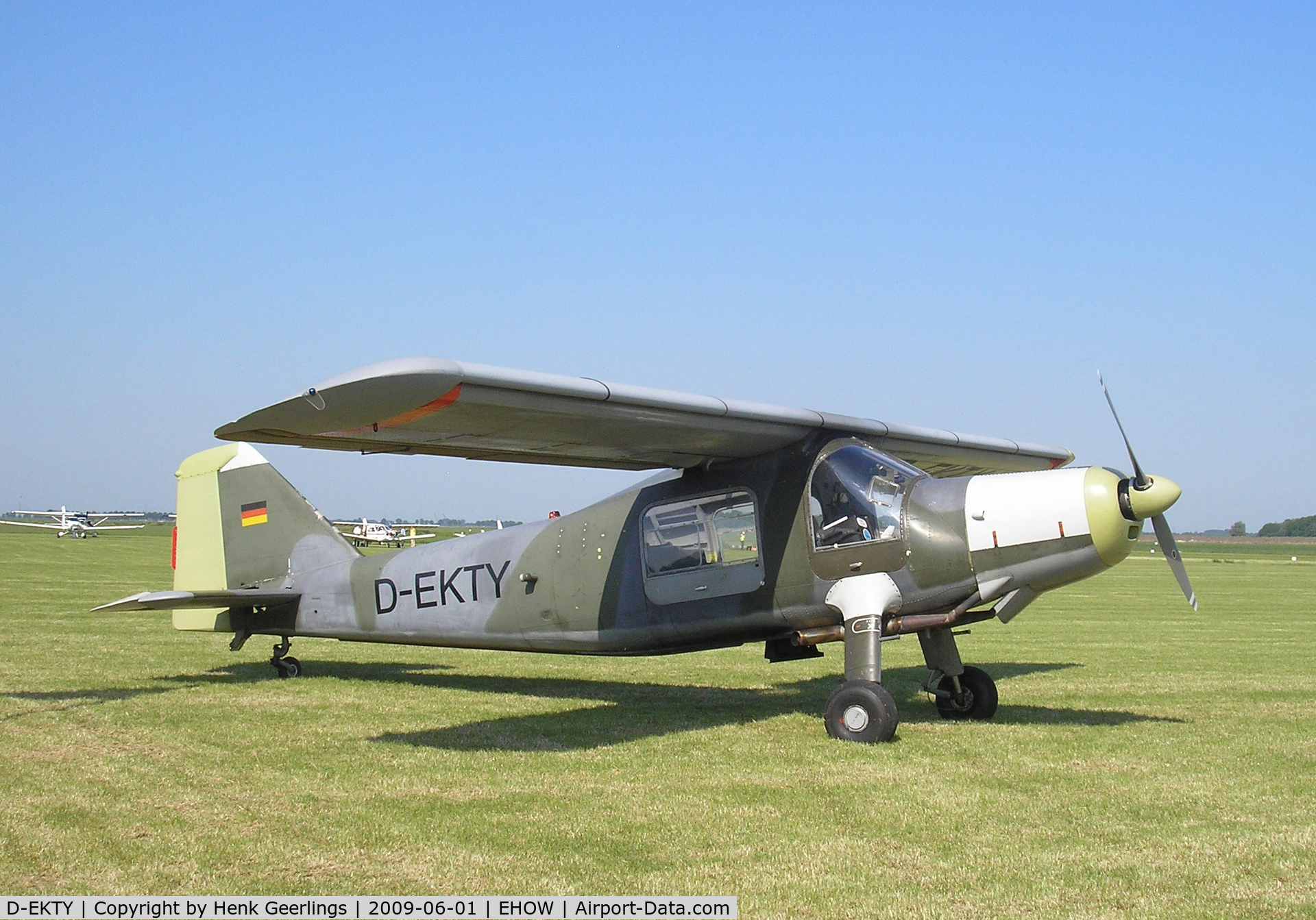 D-EKTY, Dornier Do-27A-1 C/N 322, Oostwold  Airport  Airshow june 2009
