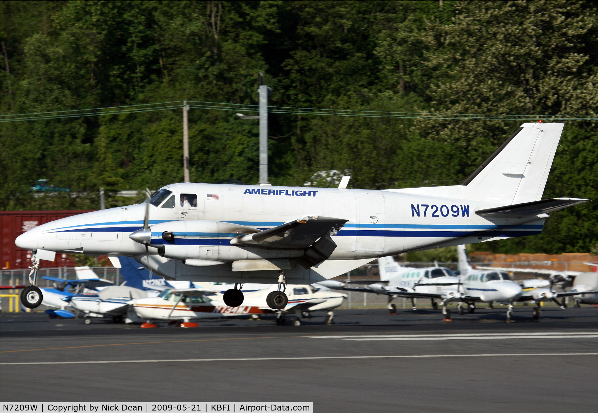 N7209W, 1984 Beech C99 Airliner C/N U-224, KBFI