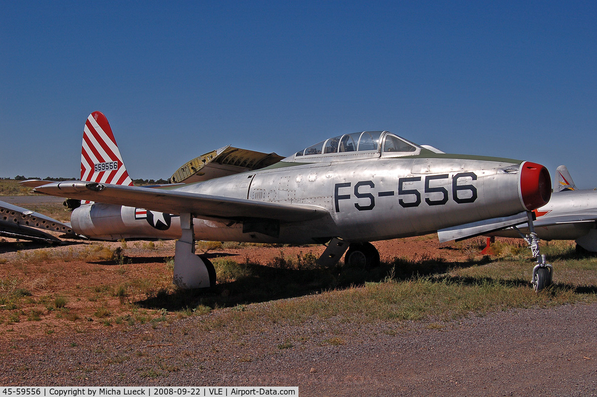 45-59556, Republic F-84B-11-RE Thunderjet C/N Not found 45-59556, Republic P-84B Thunderjet