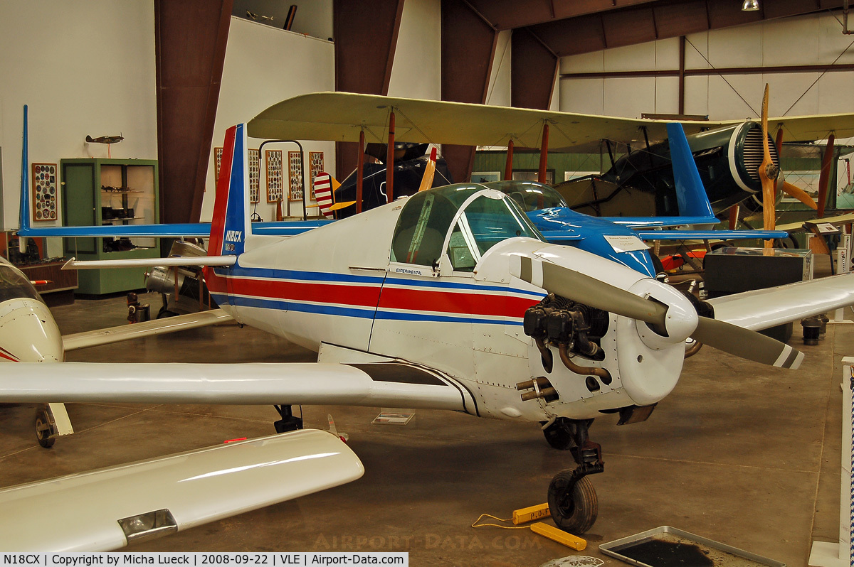 N18CX, 1991 Mooney M18C Mite Mite C/N 01, Grand Canyon Valle Aiport Hidden History Museum