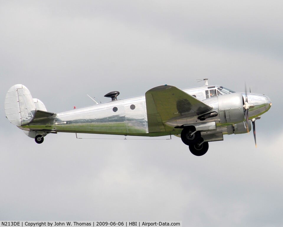 N213DE, 1942 Beech C-45H Expeditor C/N AF-392, NCAM Fly In