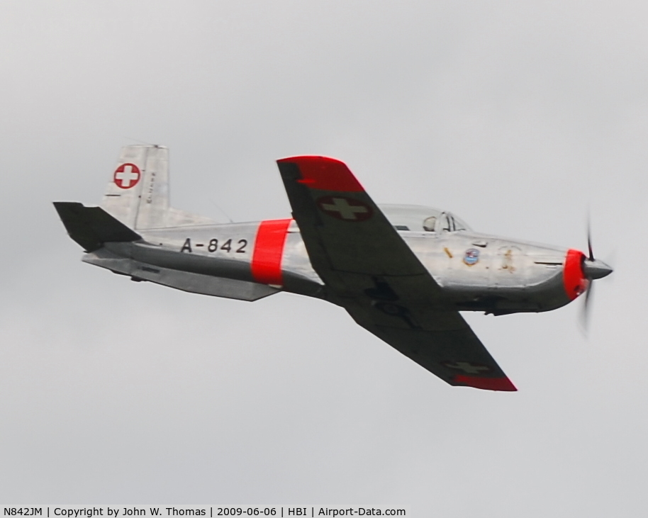 N842JM, Pilatus P3-05 C/N 480-29, NCAM Fly In