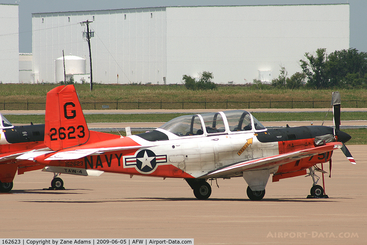 162623, Beech T-34C Turbo Mentor C/N GL-308, At Alliance, Fort Worth