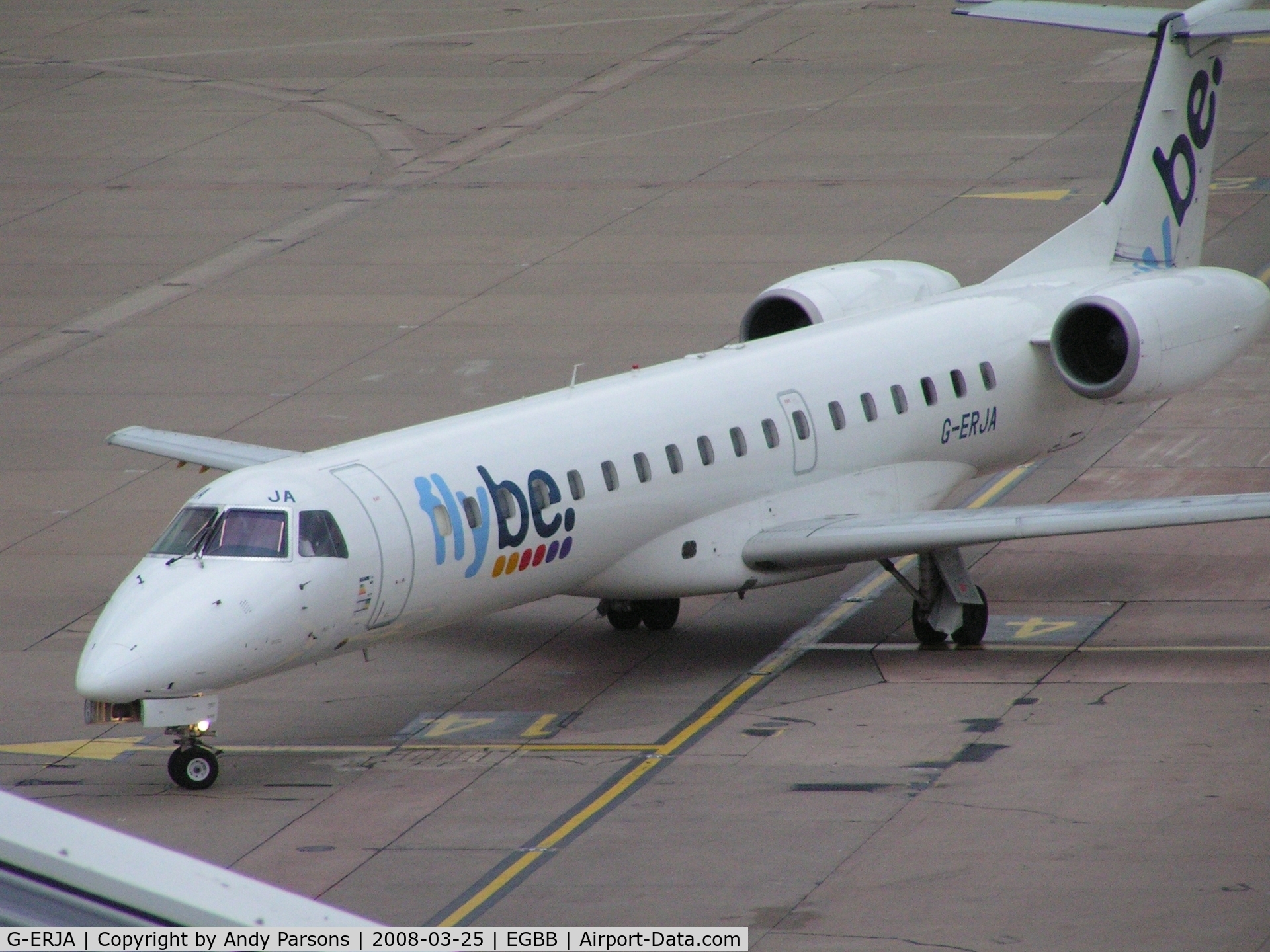 G-ERJA, 2000 Embraer EMB-145EP (ERJ-145EP) C/N 145229, Slightly different view of an Embrear