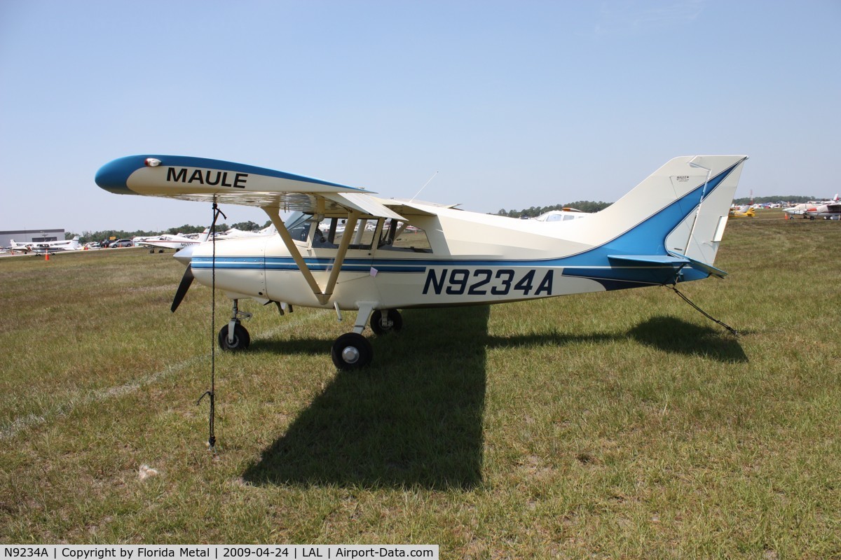 N9234A, Maule MXT-7-180A Star Rocket C/N 21001C, Maule MXT-7-180