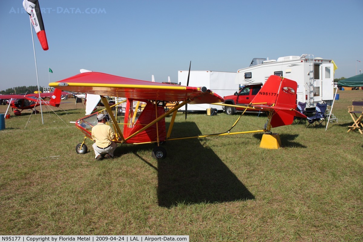 N95177, Indy Aircraft T-Bird II C/N T2080103, T-Bird II