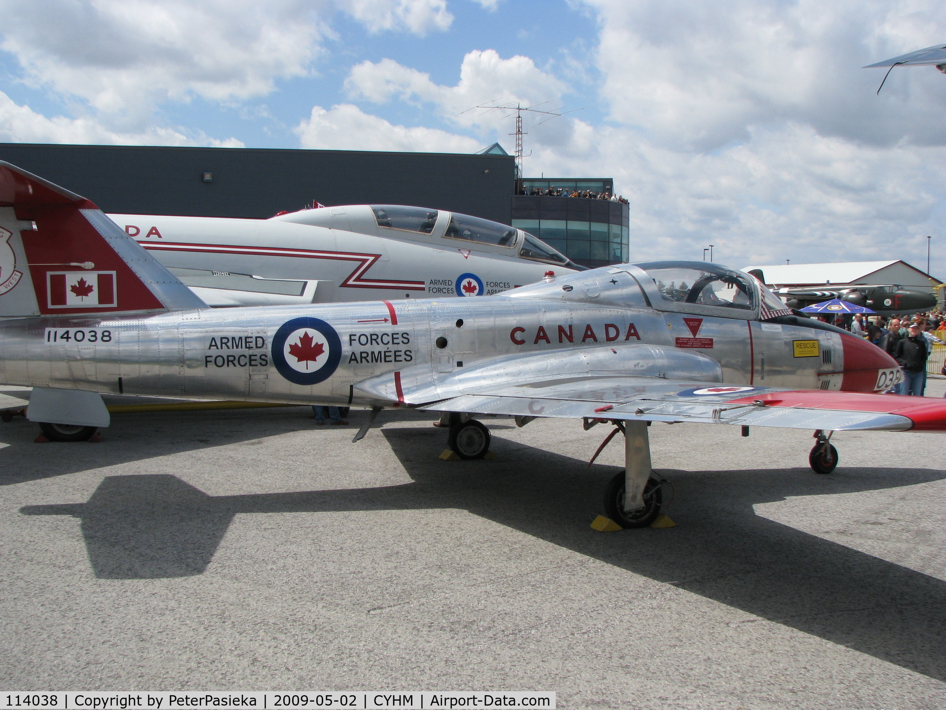 114038, Canadair CT-114 Tutor C/N 1038, @ Hamilton Airport - @ Canadian Warplane Heritage Museum