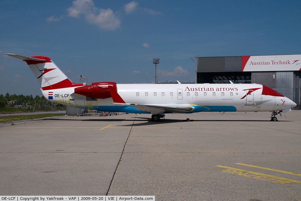 OE-LCF, 1996 Canadair CRJ-200LR (CL-600-2B19) C/N 7094, Austrian Arrows Regionaljet