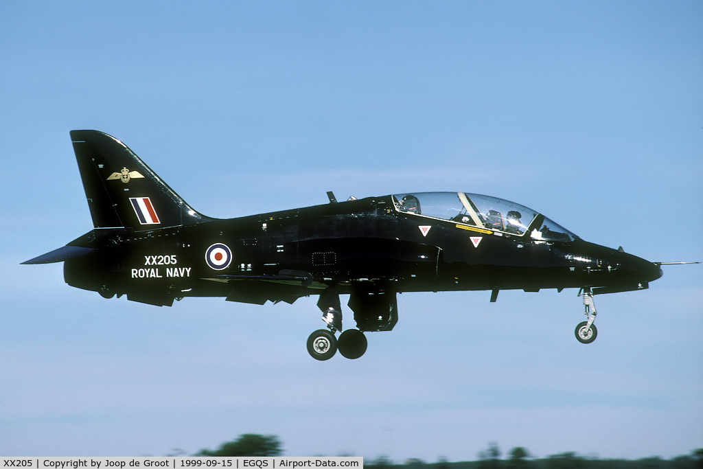 XX205, 1978 Hawker Siddeley Hawk T.1A C/N 052/312052, Participant in the JMC99.