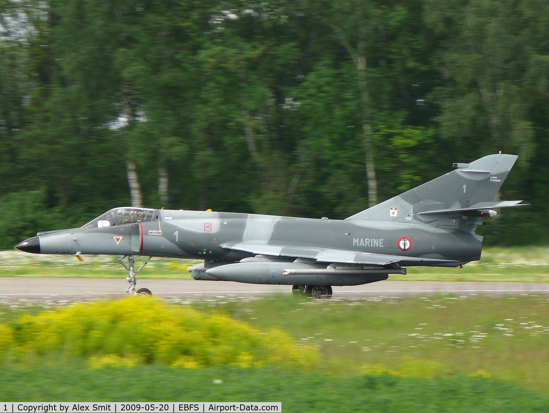 1, Dassault Super Etendard C/N 1, Dassault Super Etendard 1 French Navy