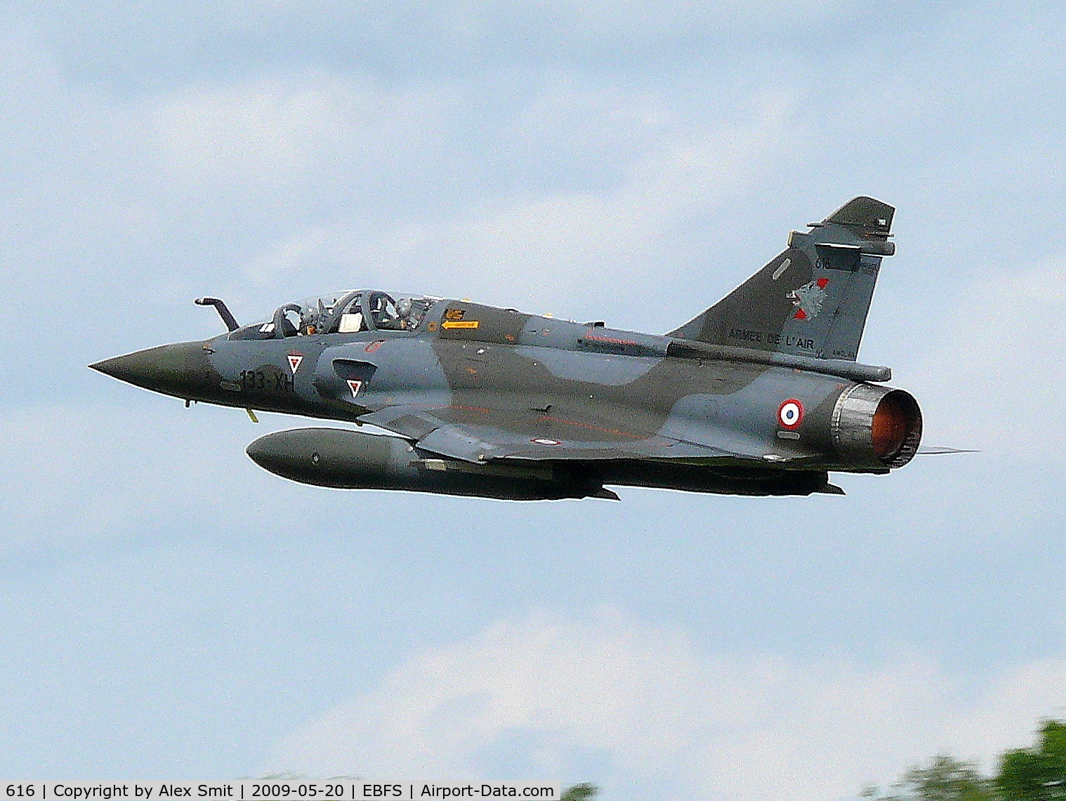 616, Dassault Mirage 2000D C/N 413, Dassault Mirage 2000D 616/133-XH French Air Force