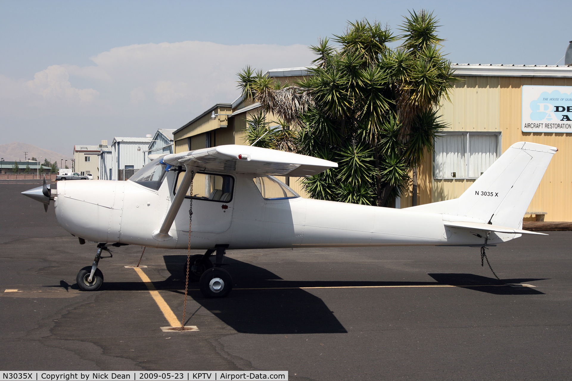 N3035X, 1966 Cessna 150F C/N 15064435, KPTV