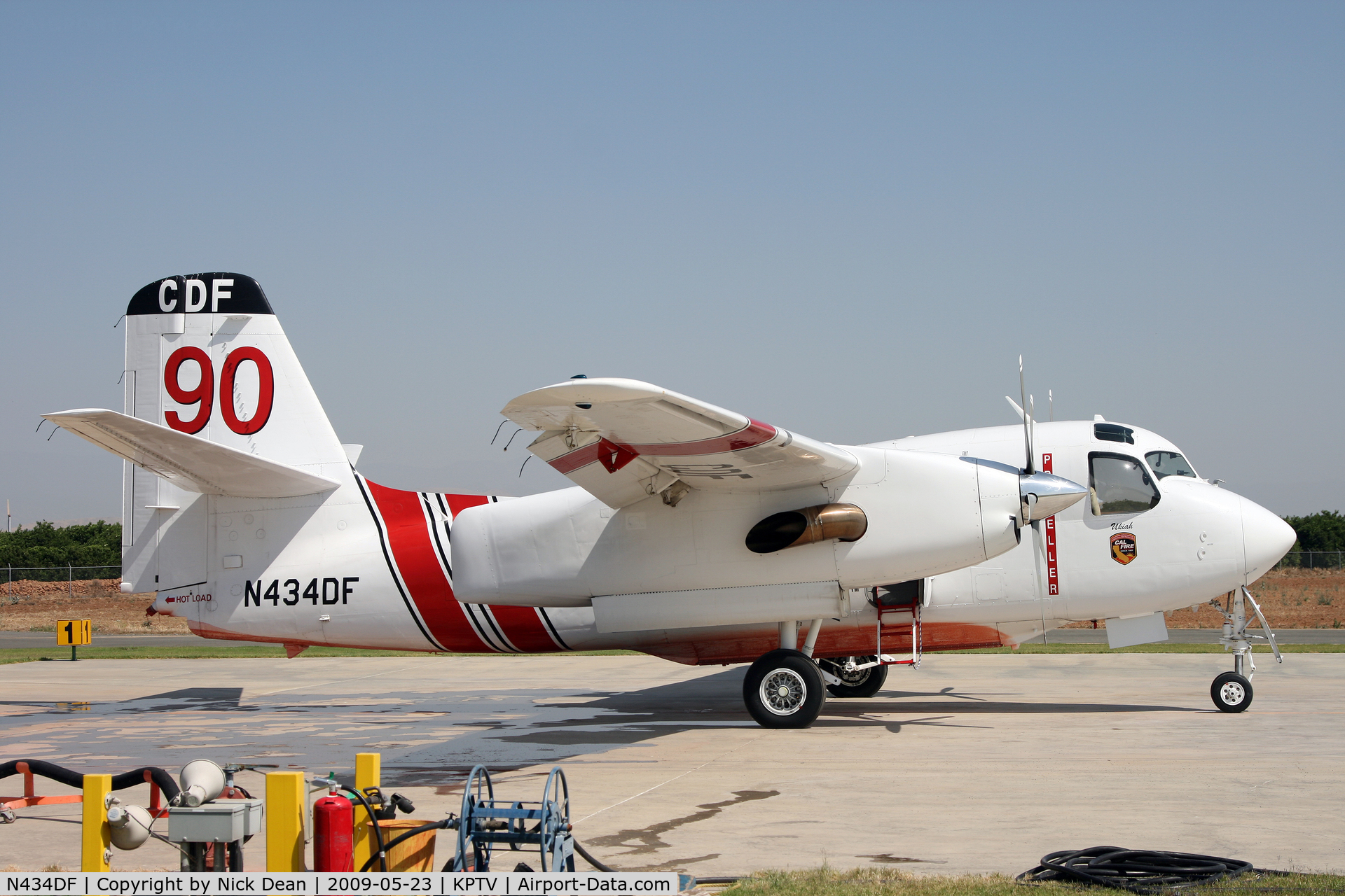 N434DF, Marsh Aviation S-2F3AT C/N 153579, KPTV