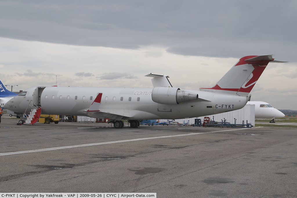 C-FYKT, 2002 Bombardier CRJ-200LR (CL-600-2B19) C/N 7690, ex Alma de Mexico Regionaljet