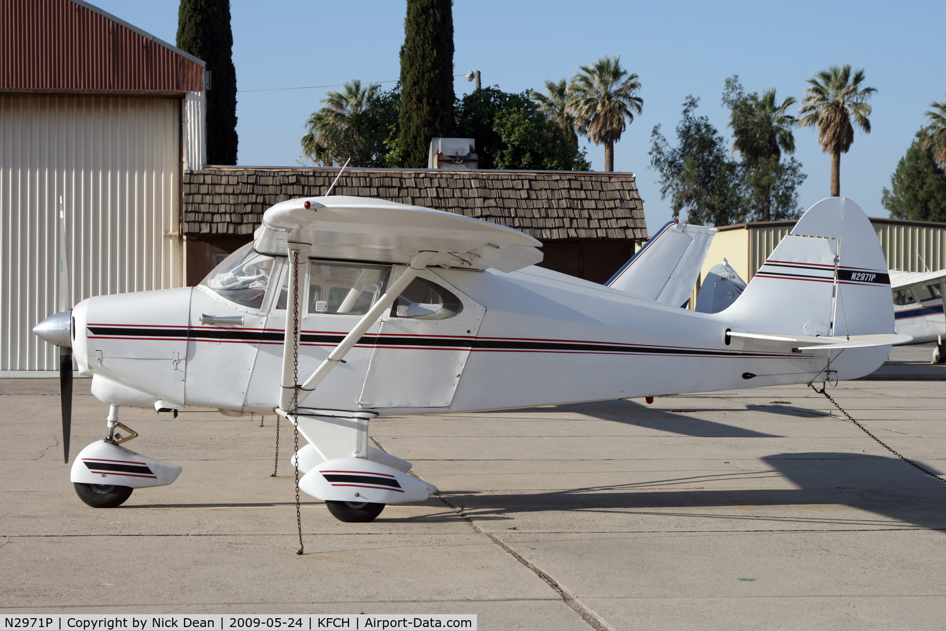 N2971P, 1955 Piper PA-22-150 Tri-Pacer C/N 22-3246, KFCH