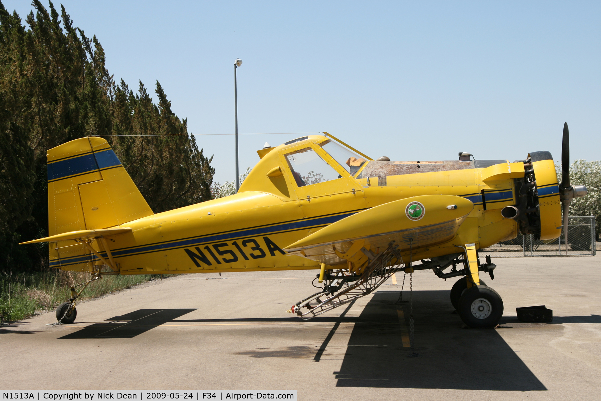 N1513A, 1991 Air Tractor Inc AT-401 C/N 401-0832, F34