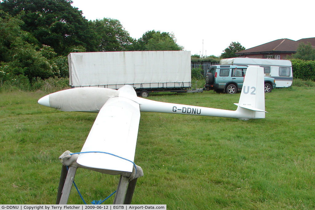 G-DDNU, 1977 PZL-Bielsko SZD-42-1 Jantar 2 C/N B-783, Resident Glider at Booker