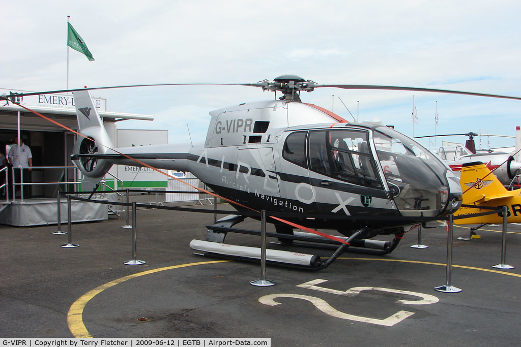 G-VIPR, 1998 Eurocopter EC-120B Colibri C/N 1049, EC120B exhibited at 2009 AeroExpo at Wycombe Air Park