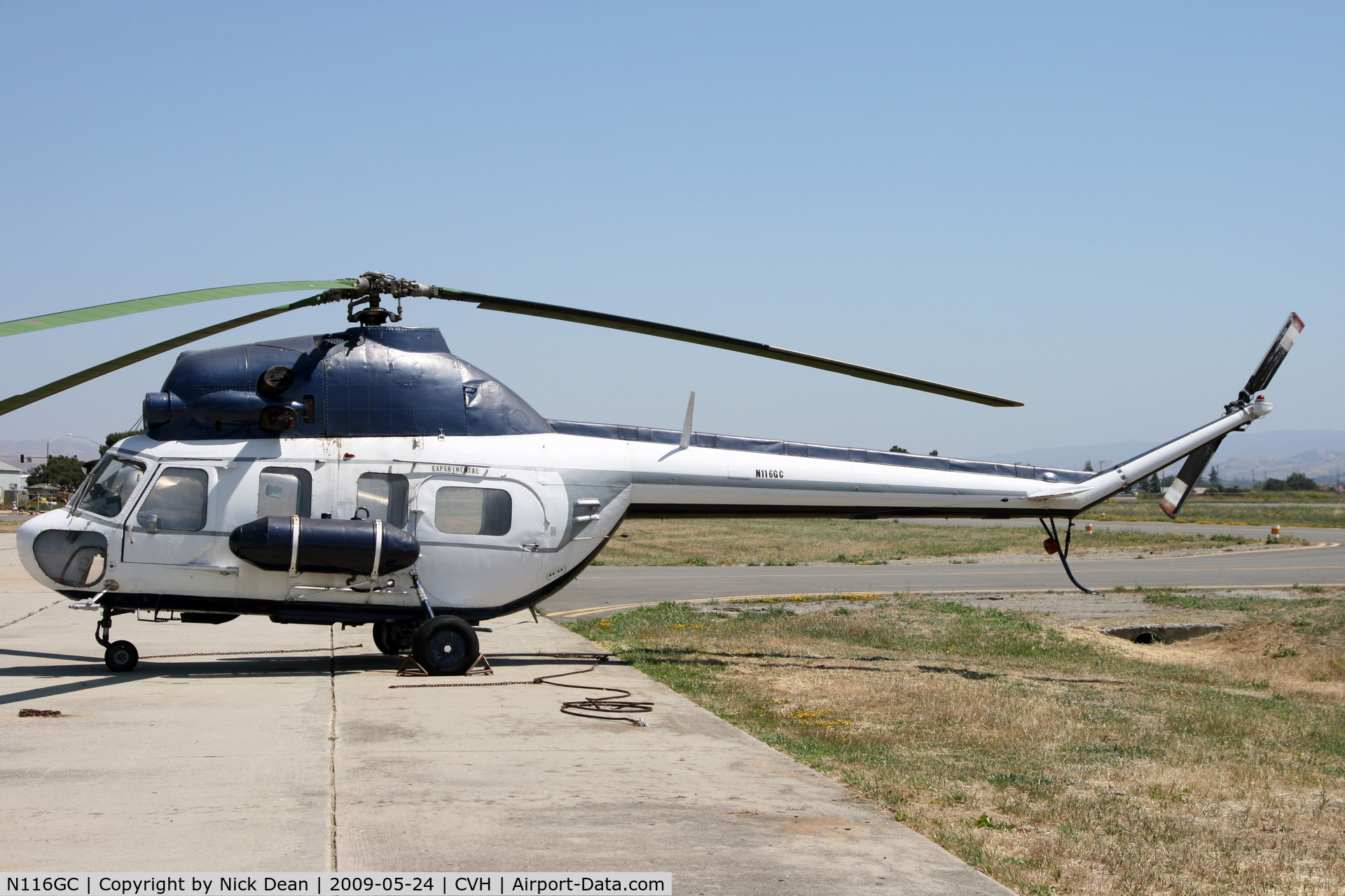 N116GC, 1974 Mil (PZL-Swidnik) Mi-2 C/N 544448105, KCVH
