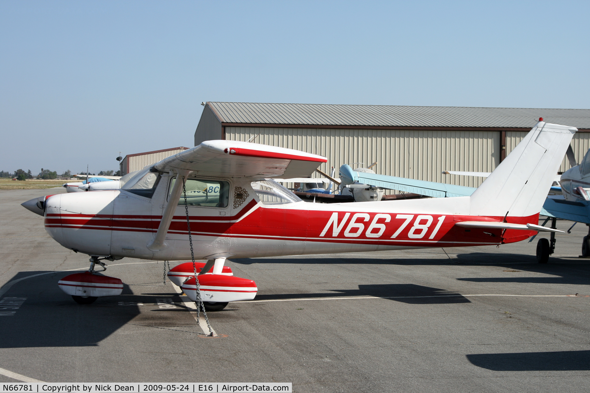 N66781, 1974 Cessna 150M C/N 15076274, E16