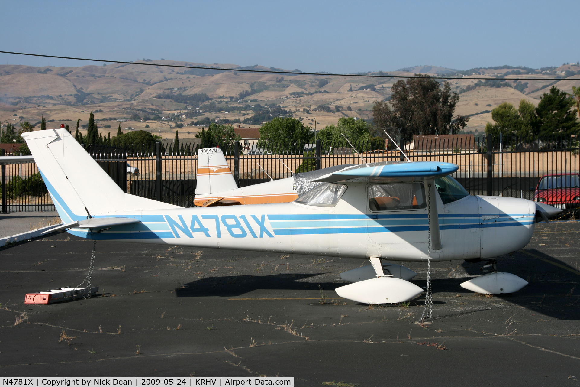N4781X, 1966 Cessna 150G C/N 15064831, KRHV