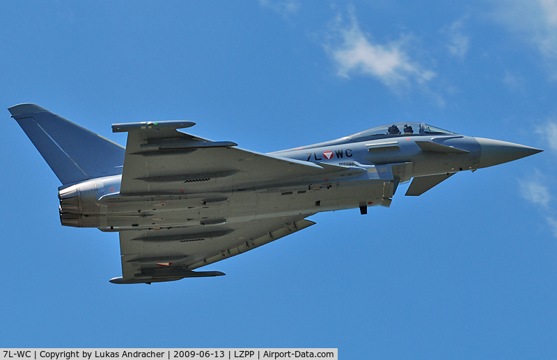 7L-WC, 2007 Eurofighter EF-2000 Typhoon S C/N AS003, Austrian Air Force, Eurofighter EF-2000 Typhoon S