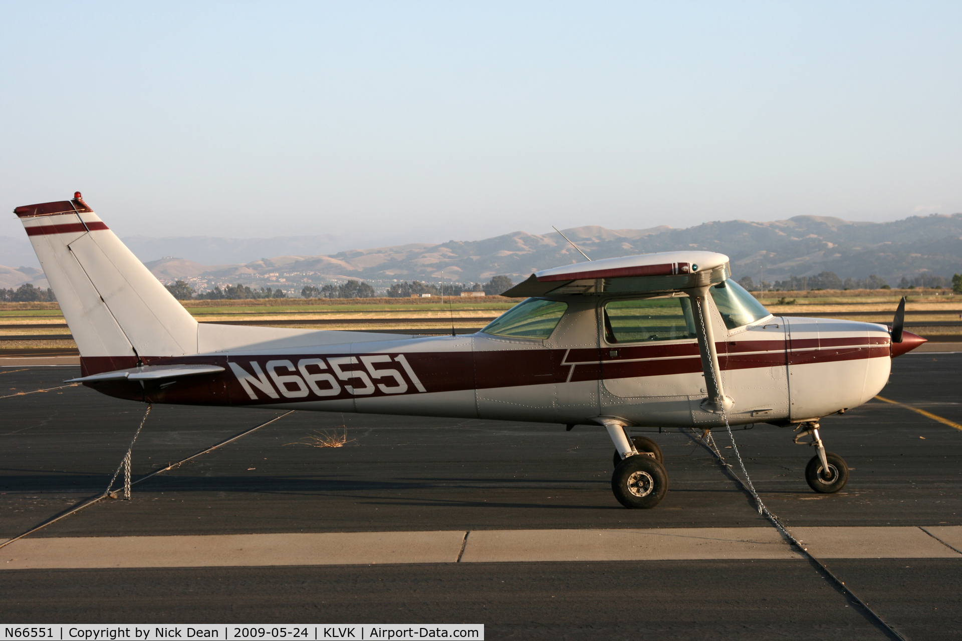 N66551, 1974 Cessna 150M C/N 15076117, KLVK