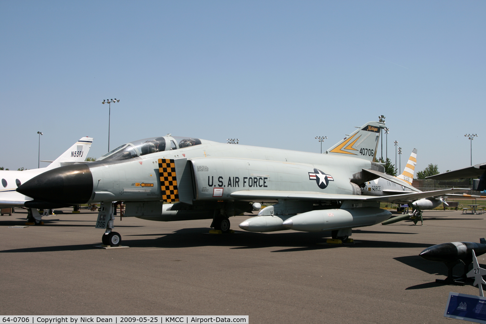 64-0706, 1964 McDonnell F-4C-22-MC Phantom II C/N 957, KMCC C/N 0957