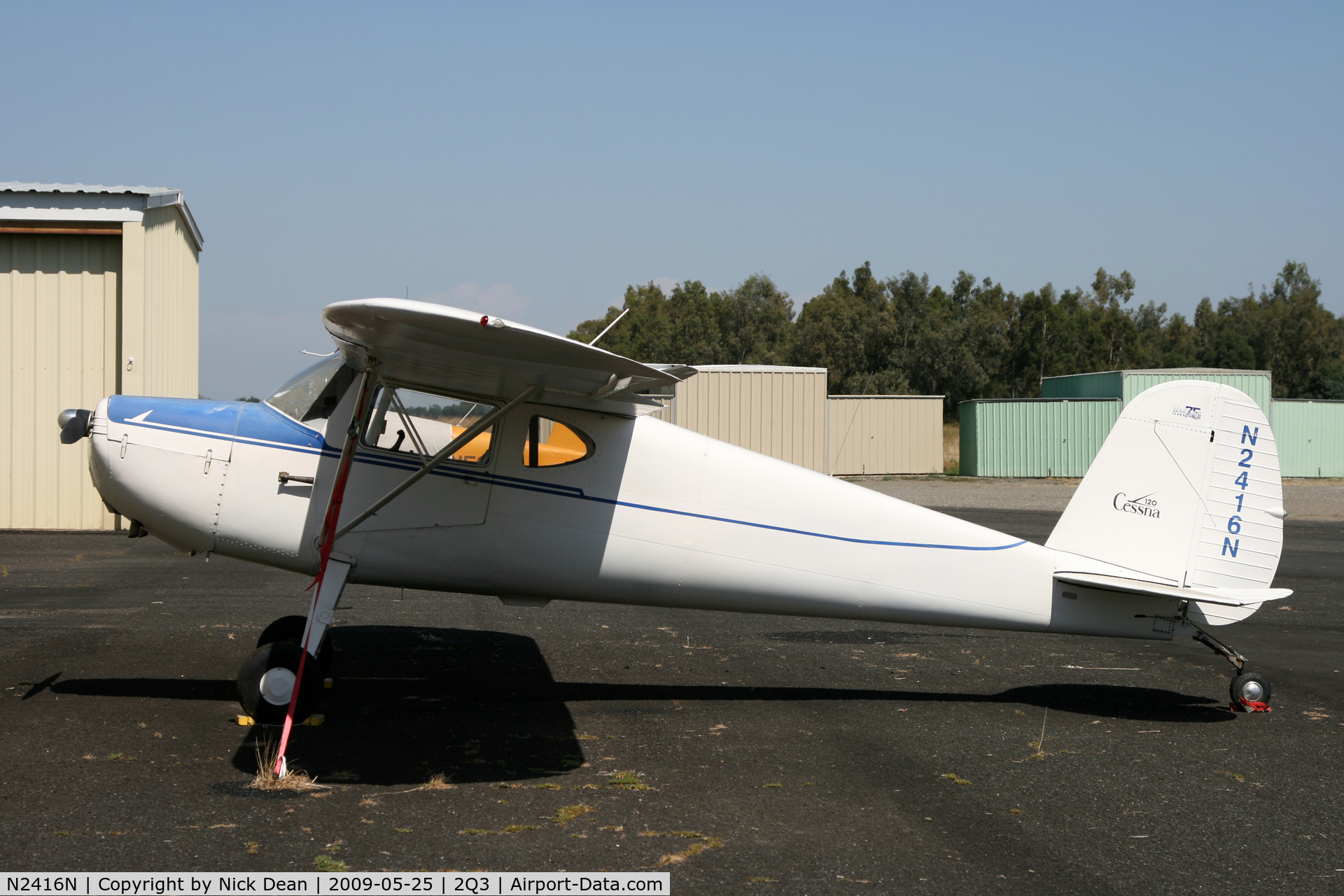 N2416N, 1947 Cessna 120 C/N 12665, 2Q3
