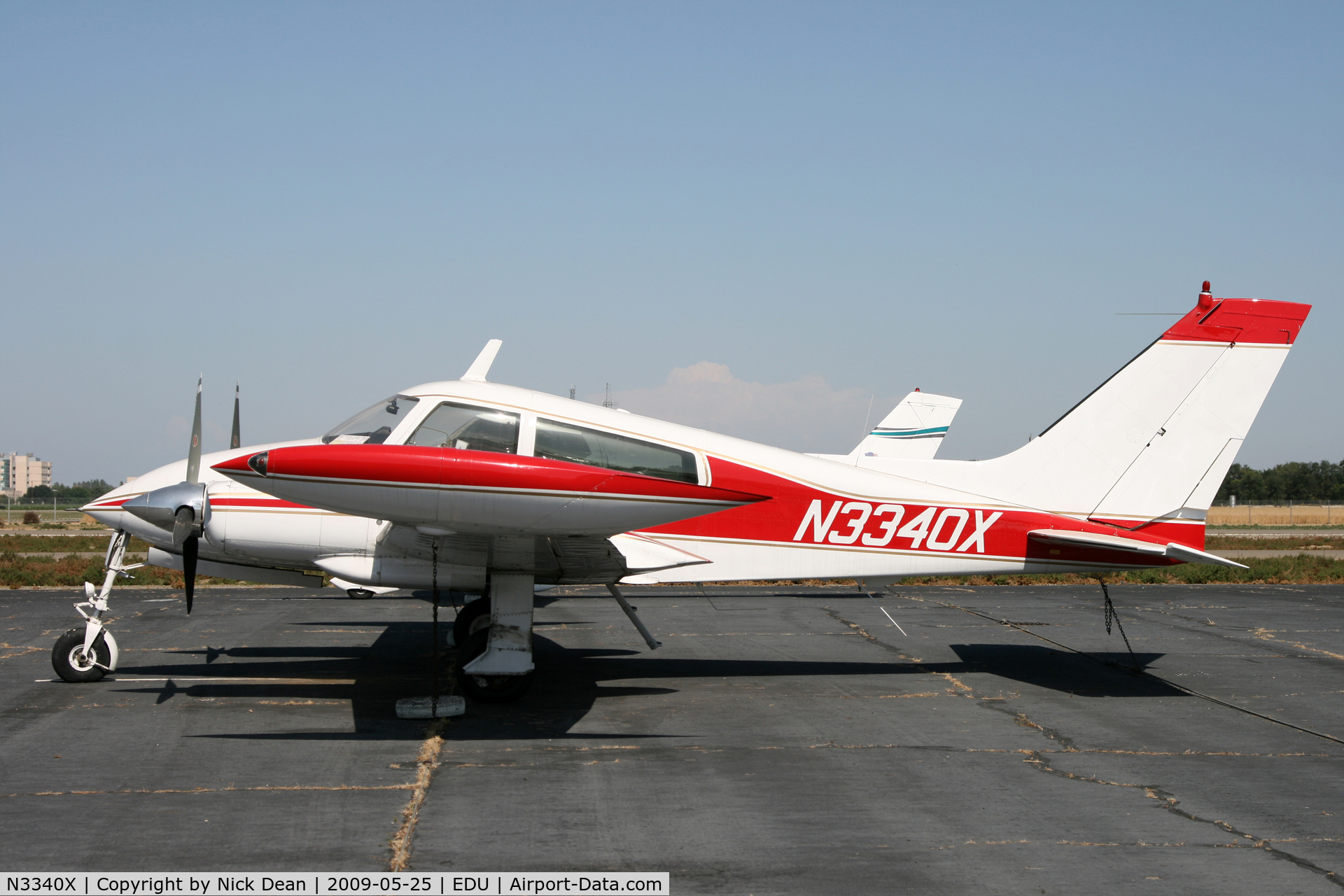 N3340X, 1967 Cessna 310L C/N 310L-0190, KEDU