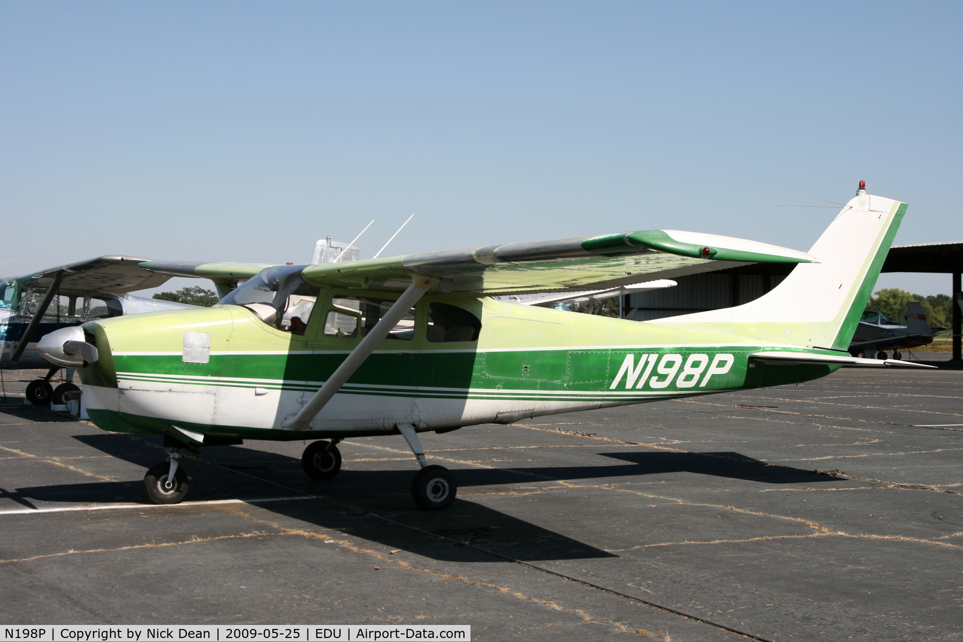 N198P, 1960 Cessna 210 C/N 57319, KEDU