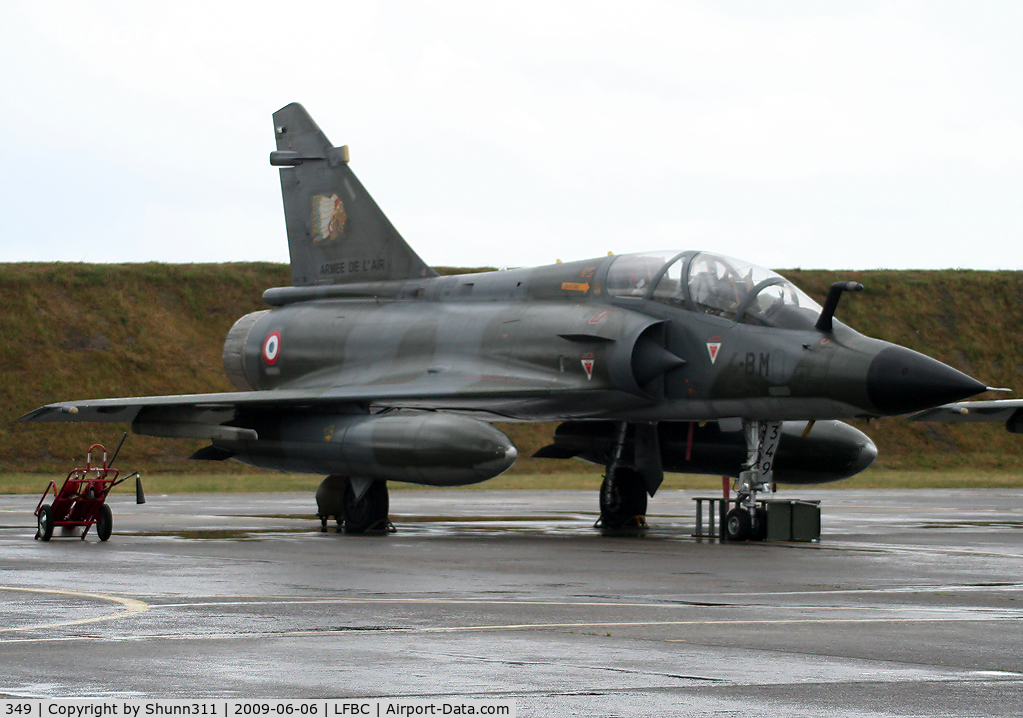 349, Dassault Mirage 2000N C/N 306, Used as spare of 4-AA and 4-CS during LFBC Airshow 2009