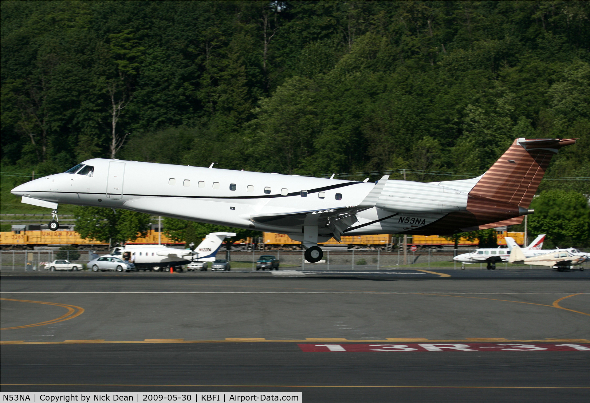 N53NA, 2004 Embraer EMB-135BJ Legacy C/N 145770, KBFI