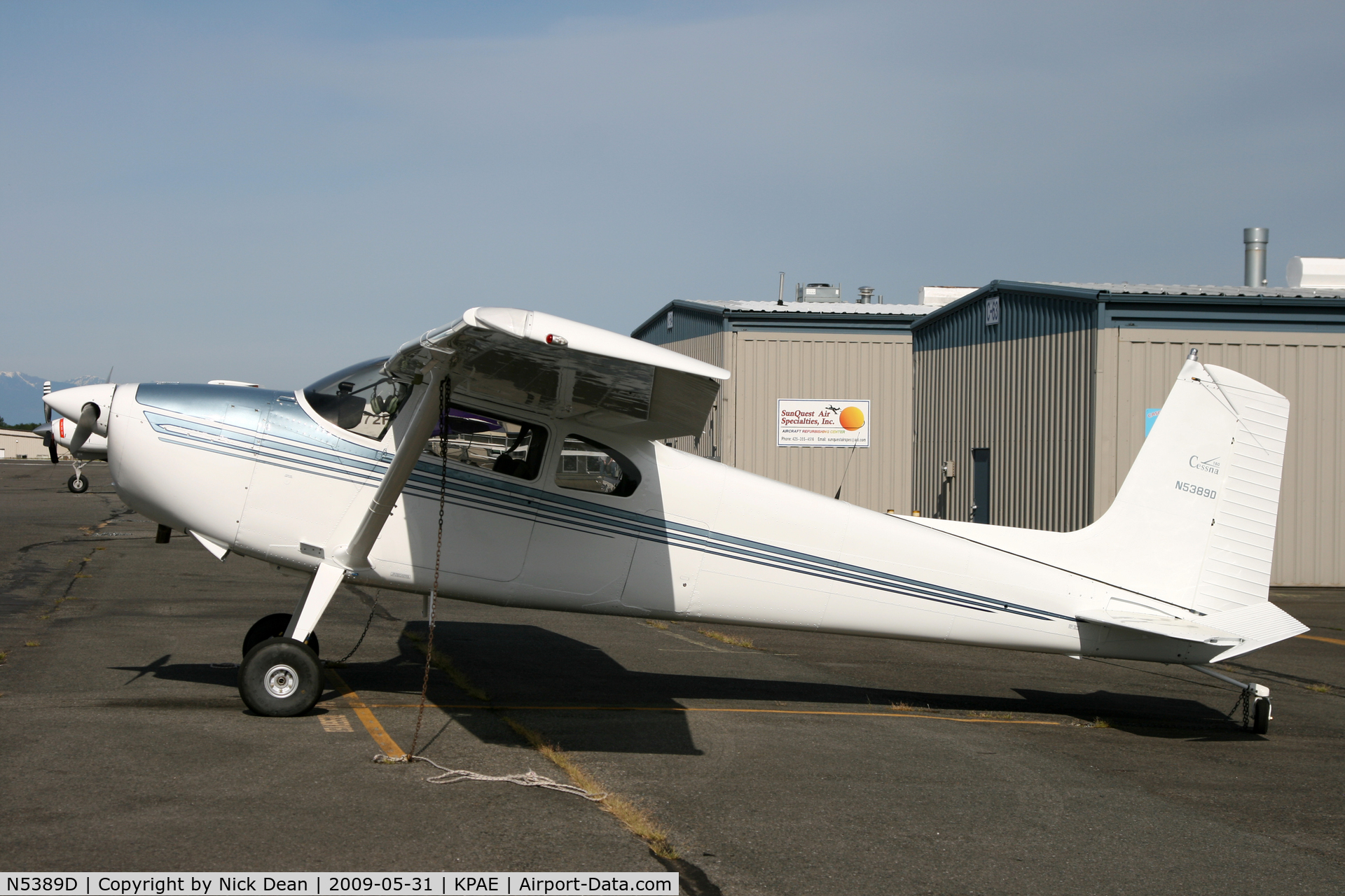 N5389D, 1958 Cessna 180A C/N 50289, KPAE