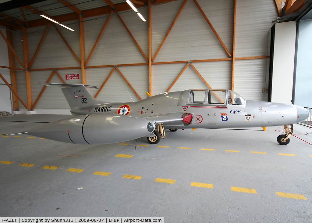 F-AZLT, Morane-Saulnier MS.760 Paris I C/N 32, Used as a demo during LFBP Open Day 2009