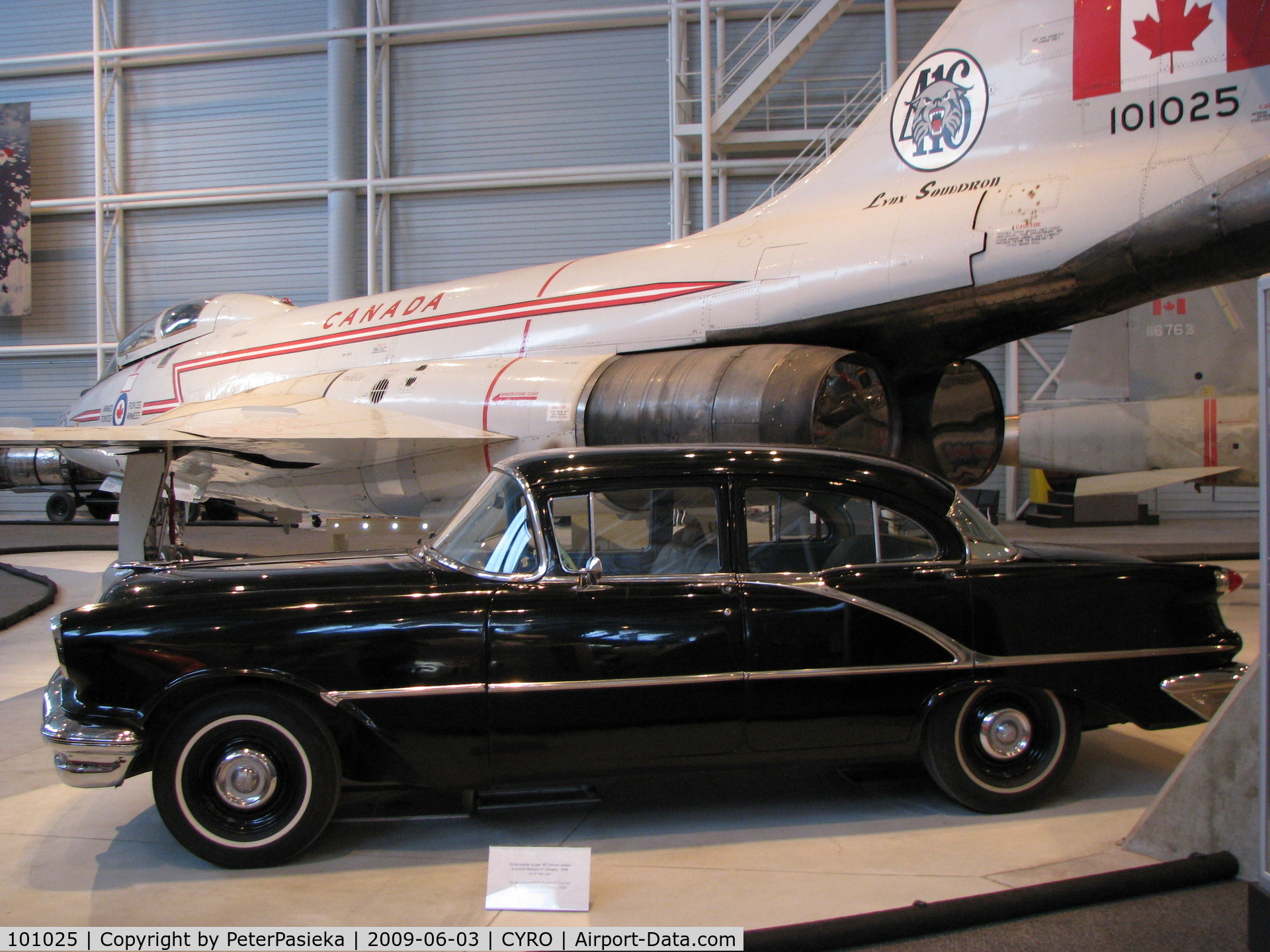 101025, 1957 McDonnell CF-101B Voodoo C/N 512, @ Canada Aviation Museum in Ottawa