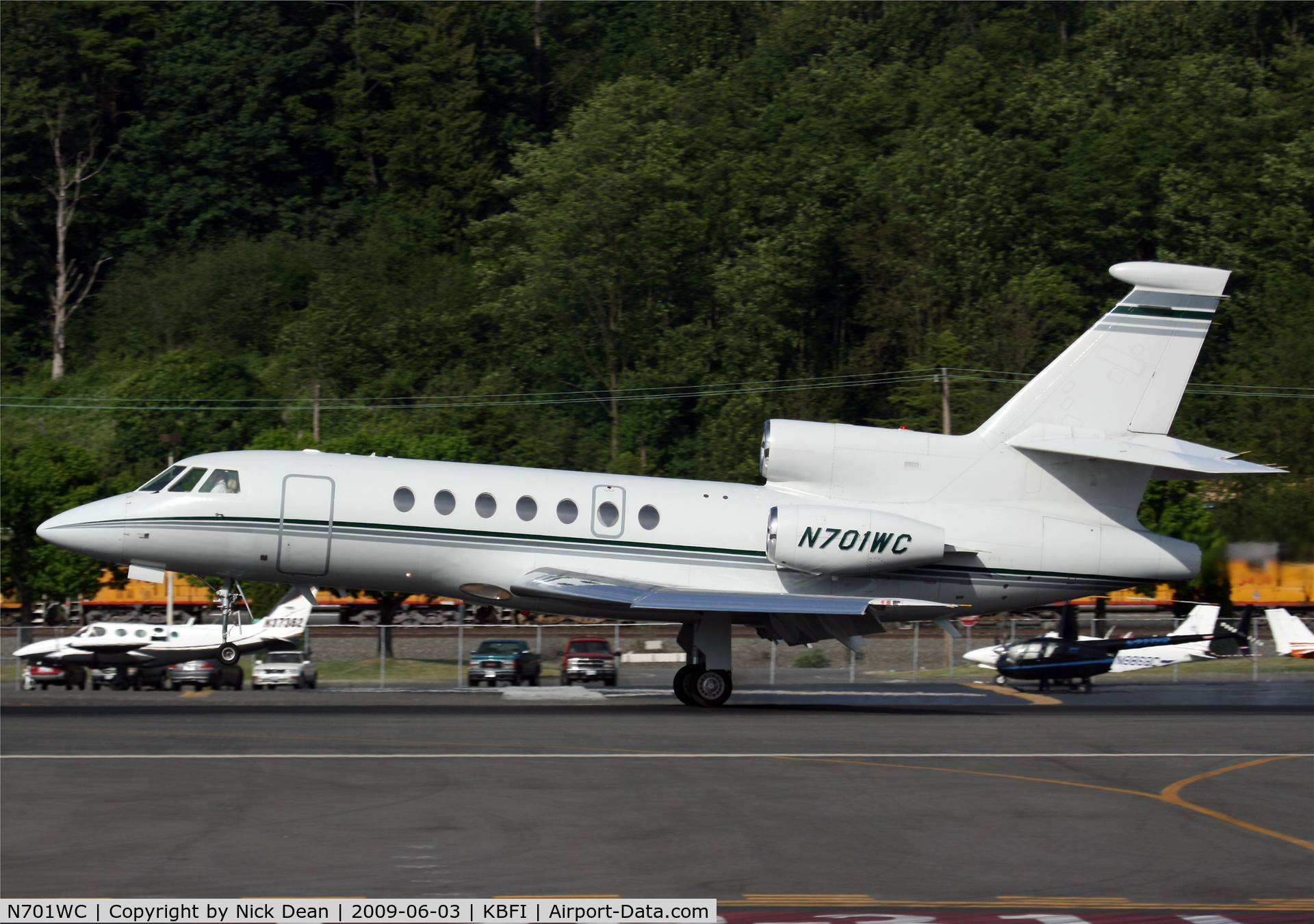 N701WC, 2003 Dassault Mystere Falcon 50 C/N 333, KBFI