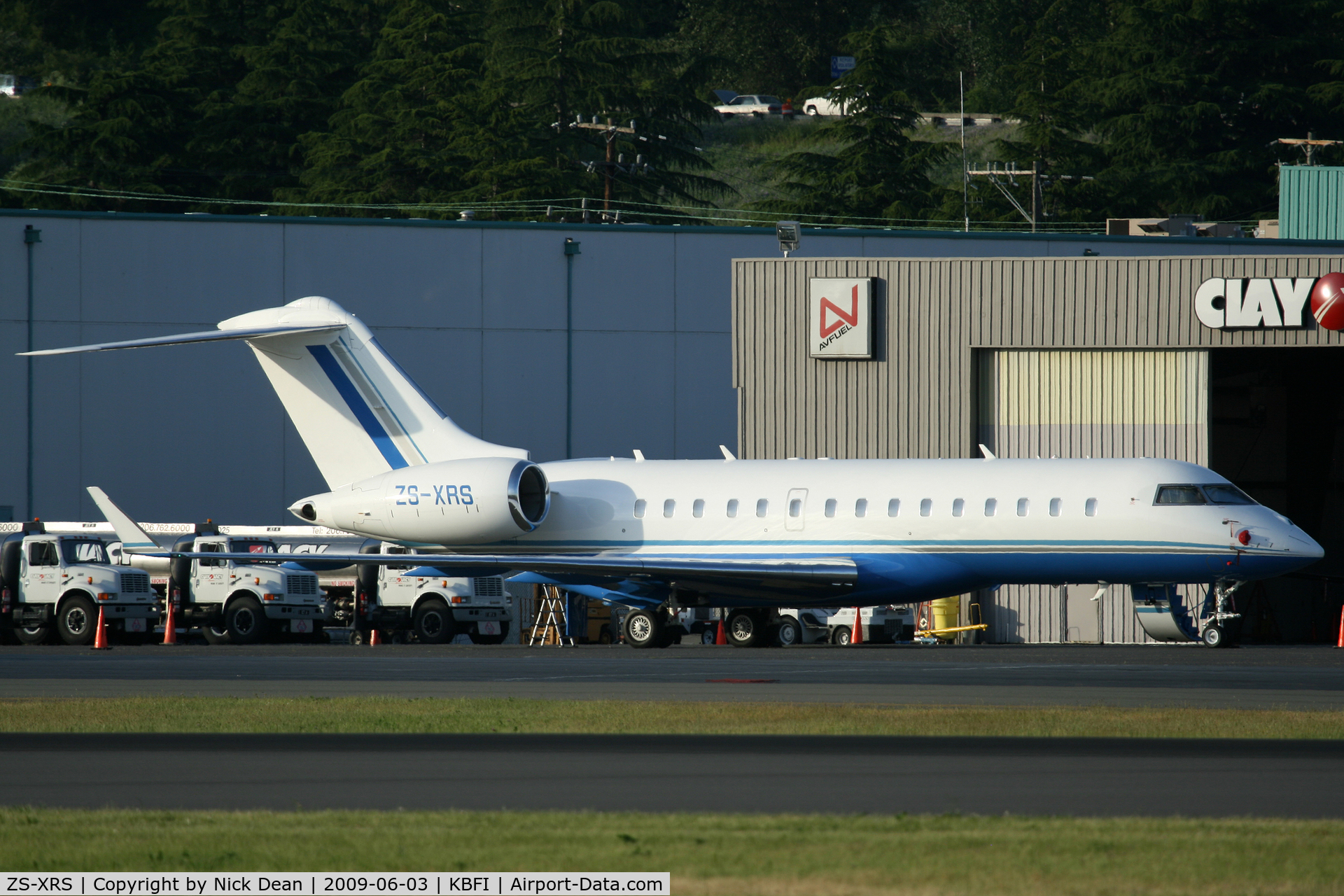 ZS-XRS, 2007 Bombardier BD-700-1A10 Global Express XRS C/N 9260, KBFI