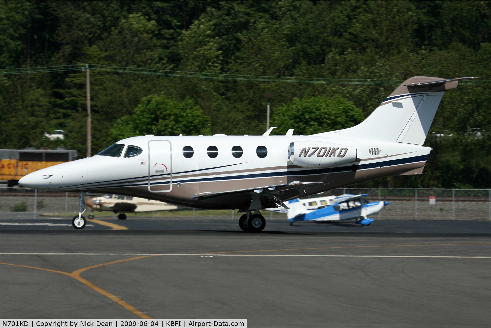 N701KD, 2007 Hawker Beechcraft Corp 390 C/N RB-211, KBFI