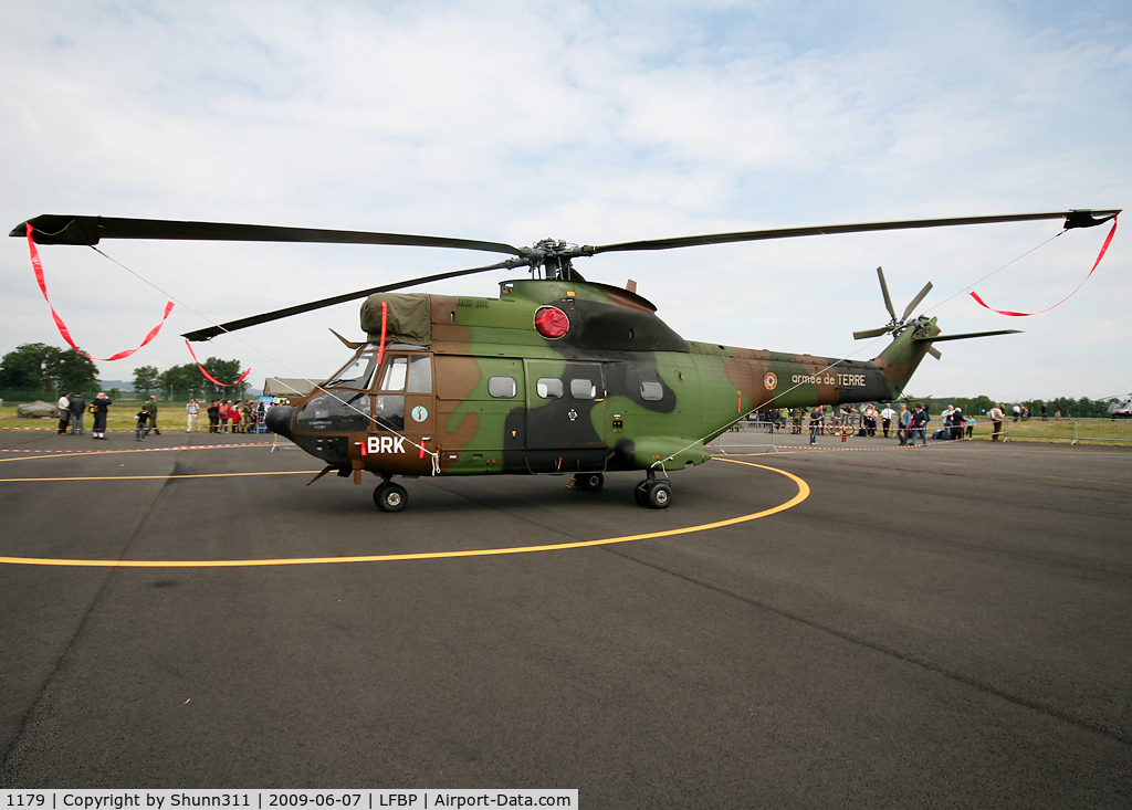 1179, Aérospatiale SA-330B Puma C/N 1179, Displayed during LFBP Open Day 2009