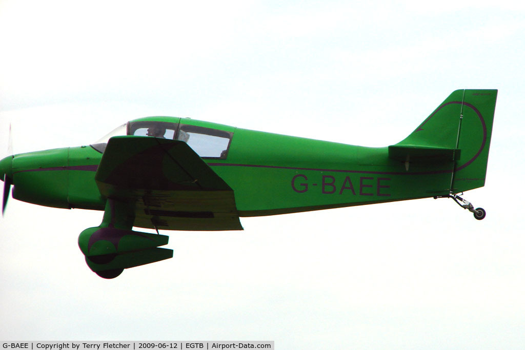 G-BAEE, 1964 CEA Jodel DR.1050-M1 Sicile Record C/N 579, Visitor to 2009 AeroExpo at Wycombe Air Park