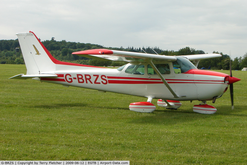G-BRZS, 1981 Cessna 172P C/N 172-75004, Visitor to 2009 AeroExpo at Wycombe Air Park