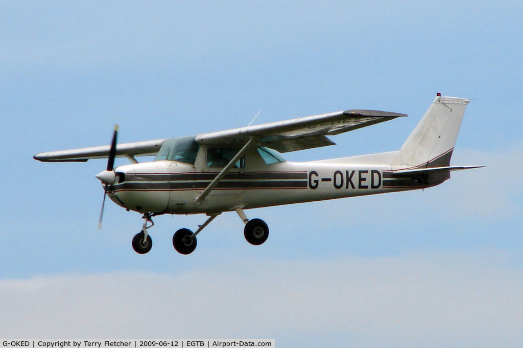 G-OKED, 1973 Cessna 150L C/N 150-74250, Visitor to 2009 AeroExpo at Wycombe Air Park