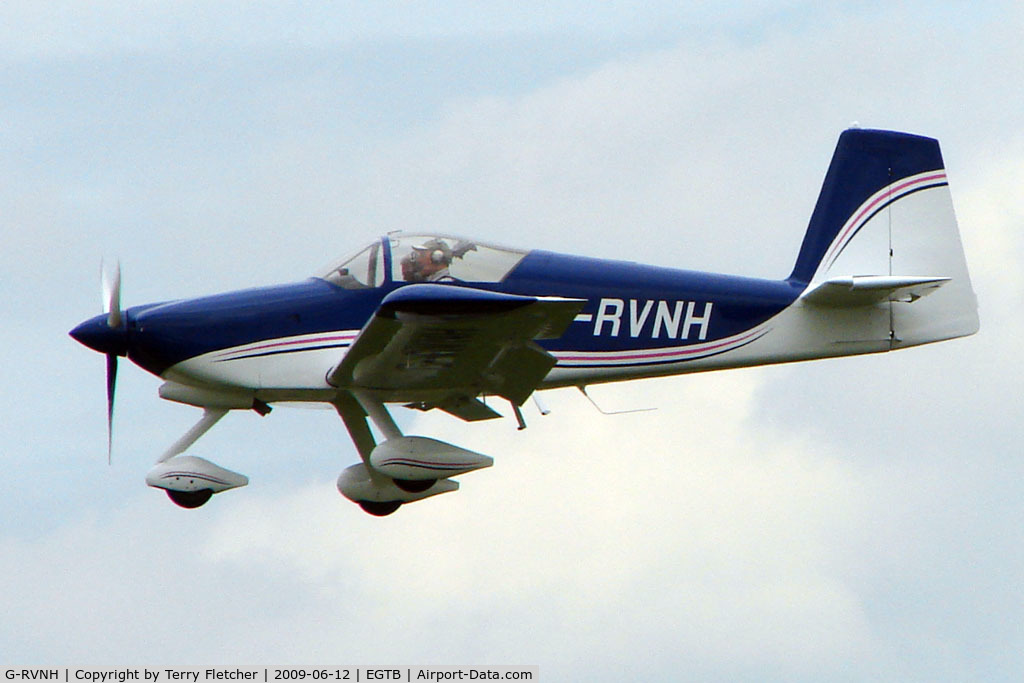 G-RVNH, 2006 Vans RV-9A C/N PFA 320-13952, Visitor to 2009 AeroExpo at Wycombe Air Park