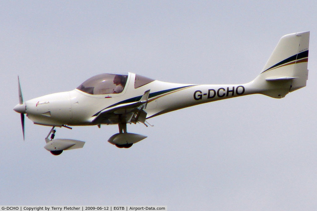 G-DCHO, 2007 Aquila A210 (AT01) C/N AT01-177, Visitor to 2009 AeroExpo at Wycombe Air Park
