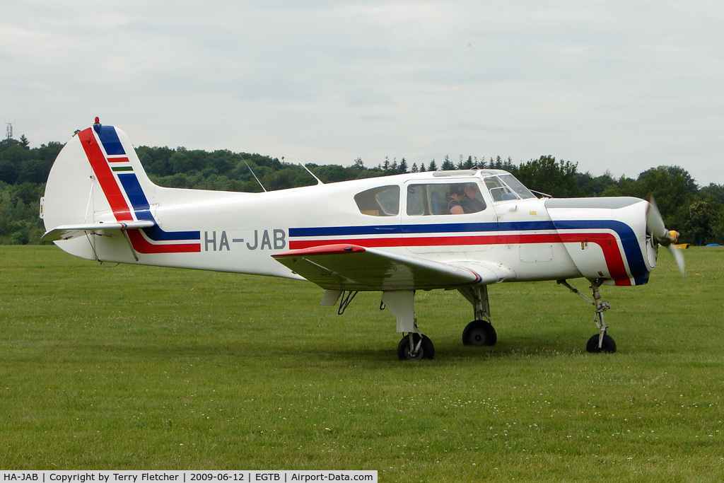 HA-JAB, 1978 Yakovlev Yak-18T C/N 2220202-3842, Visitor to 2009 AeroExpo at Wycombe Air Park